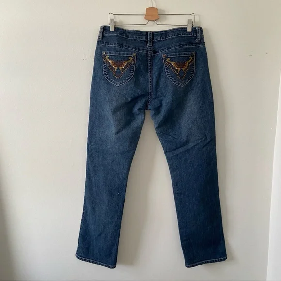 Roadrunner Embroidered Mid Rise Jeans - Picture 6 of 6
